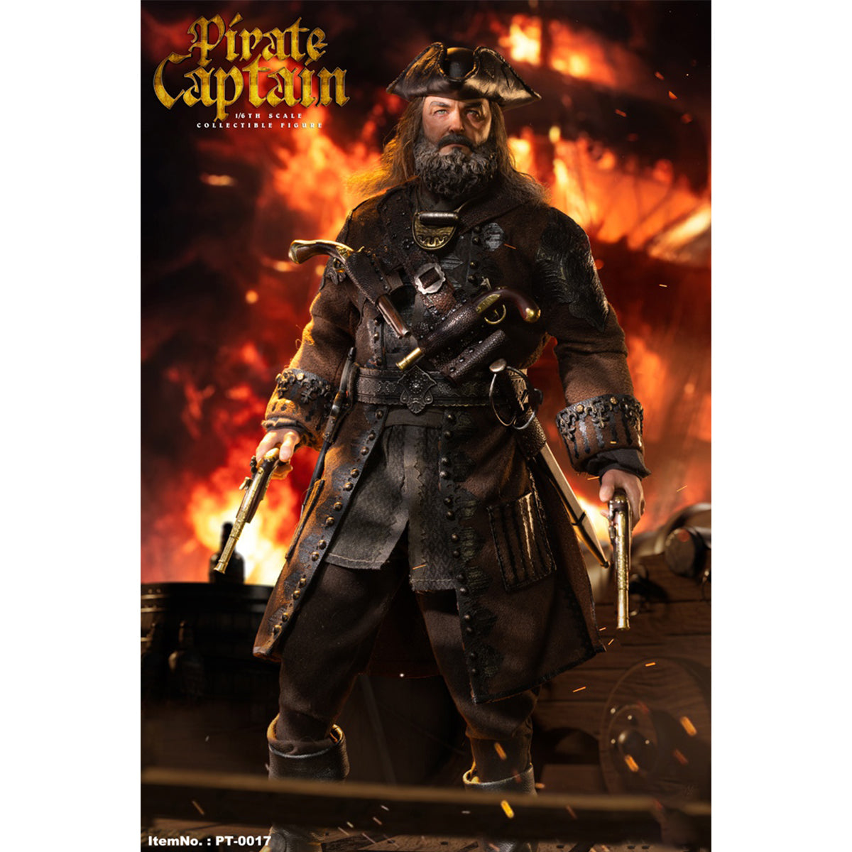 Premier Toys Pirate Captain Action Figures