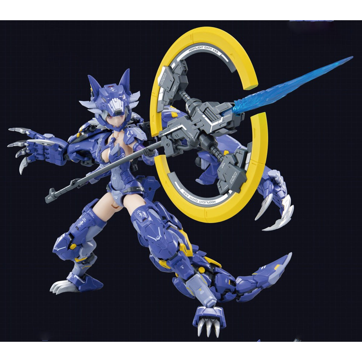 Eastern Model FENRIR Mecha Girl Wolf Girl 1/12 Scale Model Kit