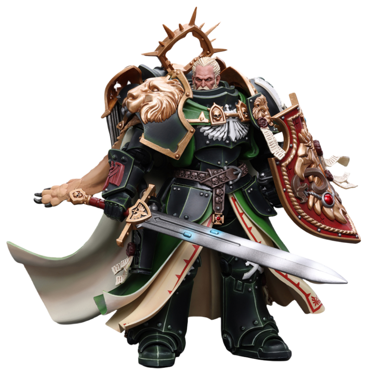 JOYTOY Dark Angels Primarch Lion El'Jonson Warhammer 1/18 Action Figure