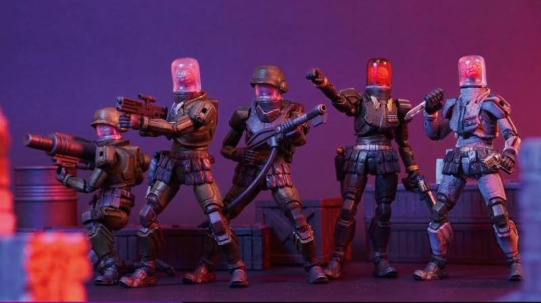 Figura coleccionable de Toys Alliance: Acid Rain World Annex 2179: Cortex Commander - Transcranial Tyrant Figura de acción en miniatura 1:18