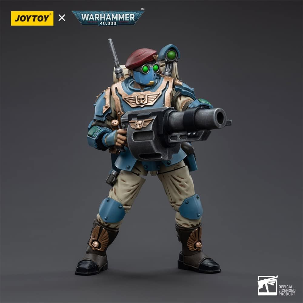 JOYTOY Astra Militarum Tempestus Scions Command Squad 55th Kappic Eagles Grenadier 1/18 Scale Action Figure