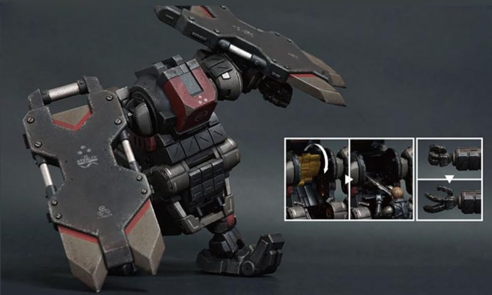 Figura coleccionable de Toys Alliance: Acid Rain Misshaku y Naraen Figura de acción en miniatura 1:18