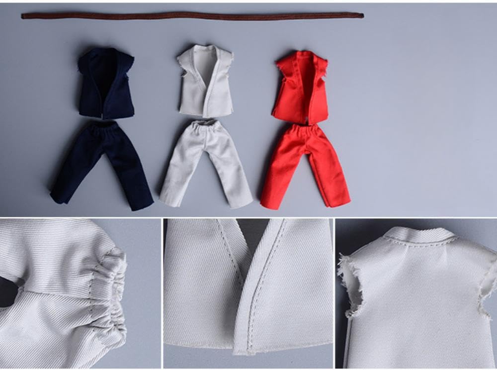 Figura de acción coleccionable de 6 pulgadas ATStory a escala 1/12. Ropa para muñeca: traje de combate y cinturón.