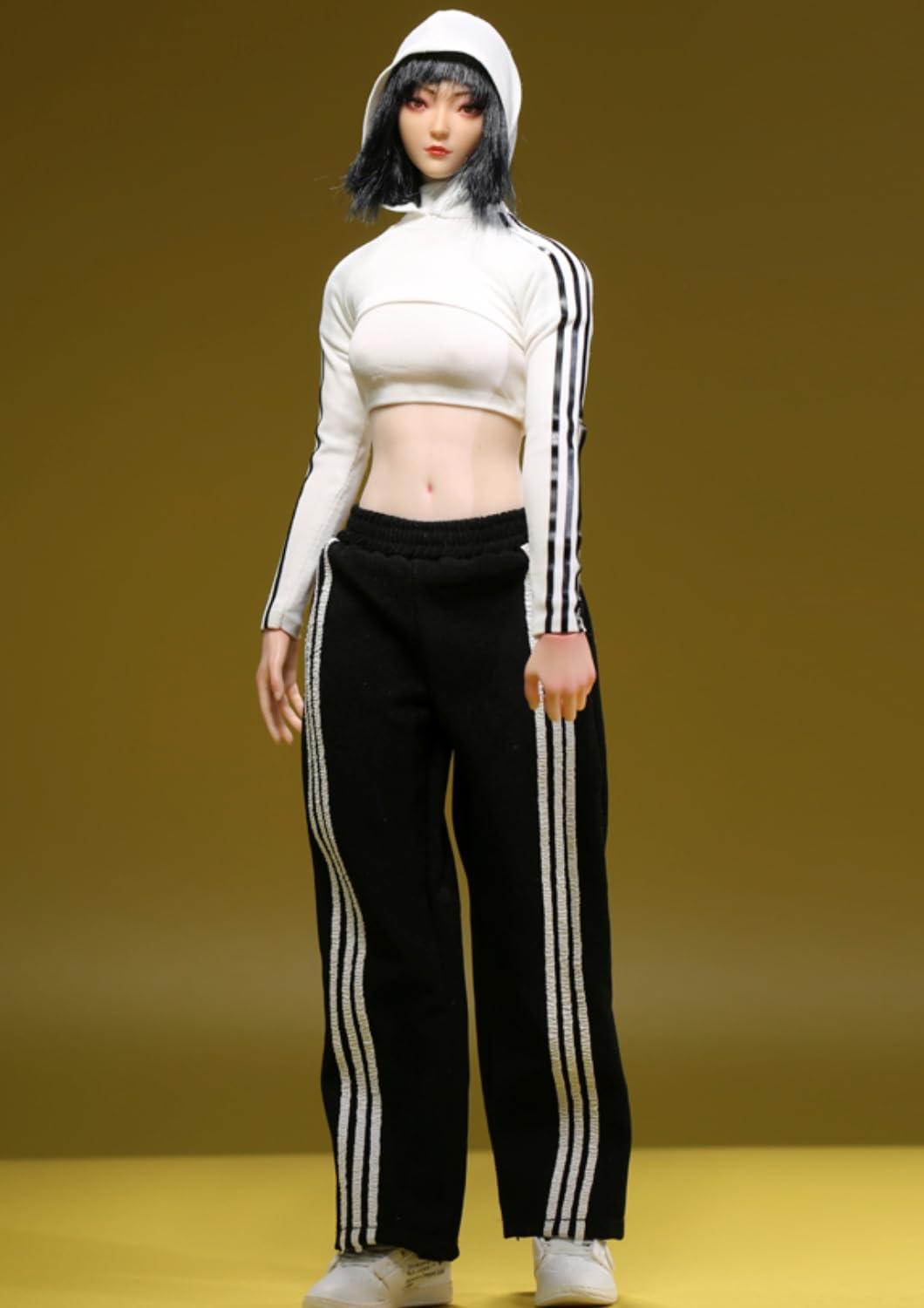 Ropa para muñeca a escala 1/6: Traje deportivo informal para figura de acción coleccionable de 12 pulgadas