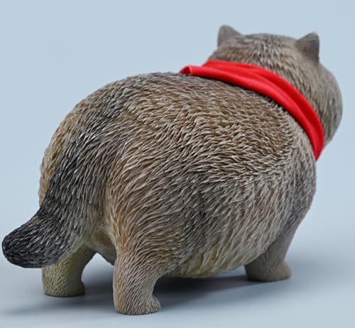 Figura de gato coleccionable JXK: Fat Cat 5.0, pintada a mano por expertos, realista, de resina segura, miniatura a escala 1:6.