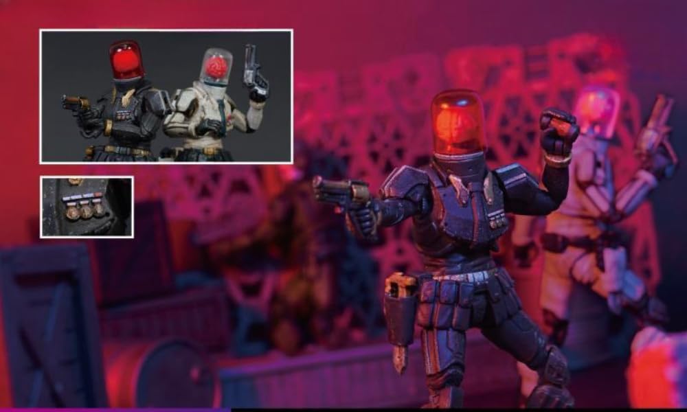 Figura coleccionable de Toys Alliance: Acid Rain World Annex 2179: Cortex Commander - Transcranial Tyrant Figura de acción en miniatura 1:18