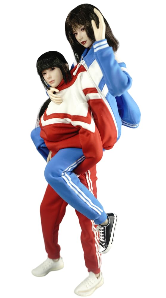 Ropa para muñecas a escala 1/6: Conjunto de uniforme escolar juvenil clásico para figura de acción coleccionable de 12 pulgadas SA042A