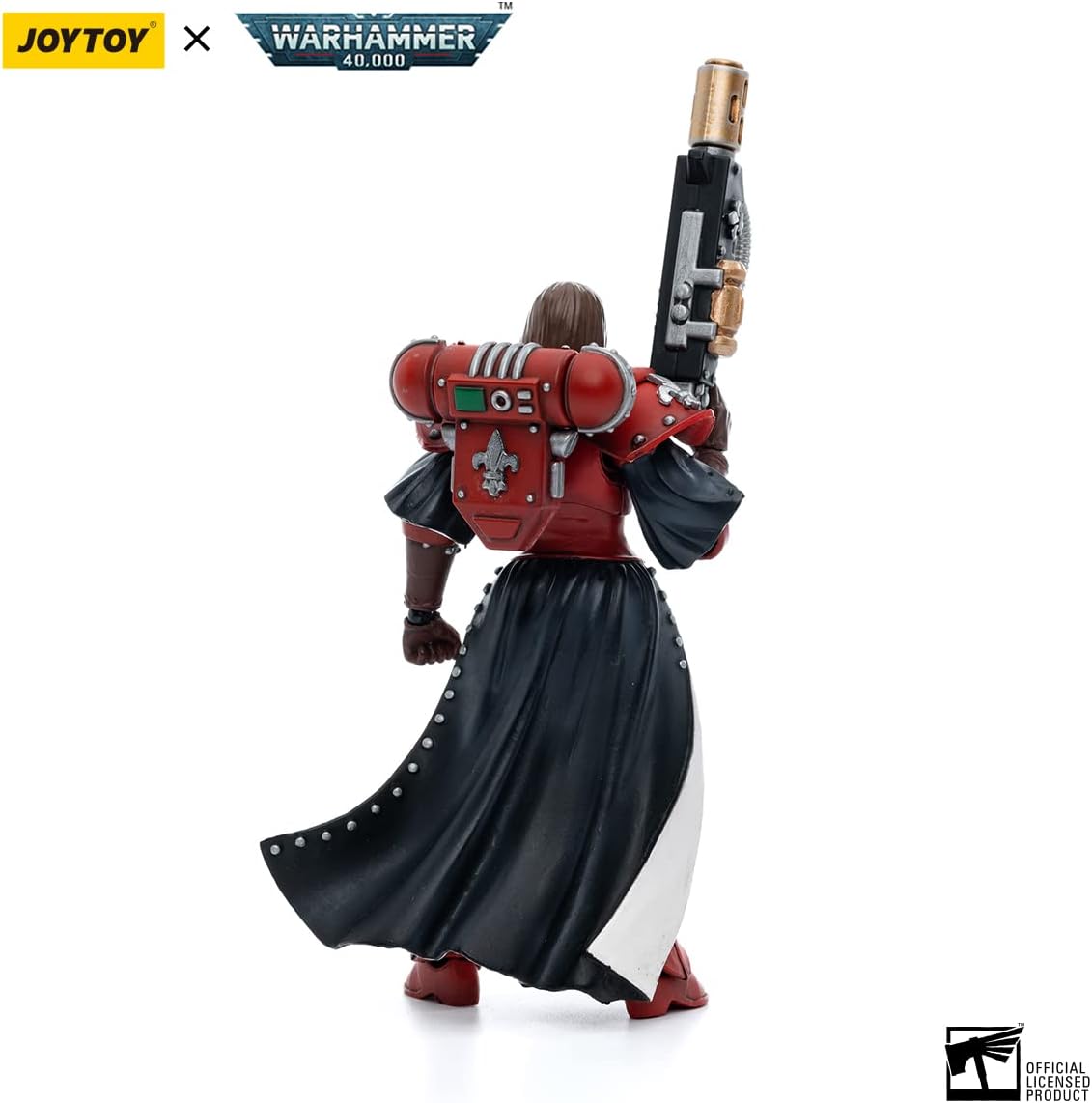 JoyToy 40K Adepta Sororitas Battle Sisters Order of The Bloody Rose Sister Lonell Figurine de collection à l'échelle 1:18