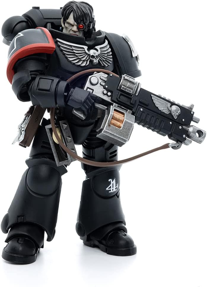 Figurine de collection JoyToy Warhammer 40K Raven Guard Intercessors Brother Nax à l'échelle 1:18