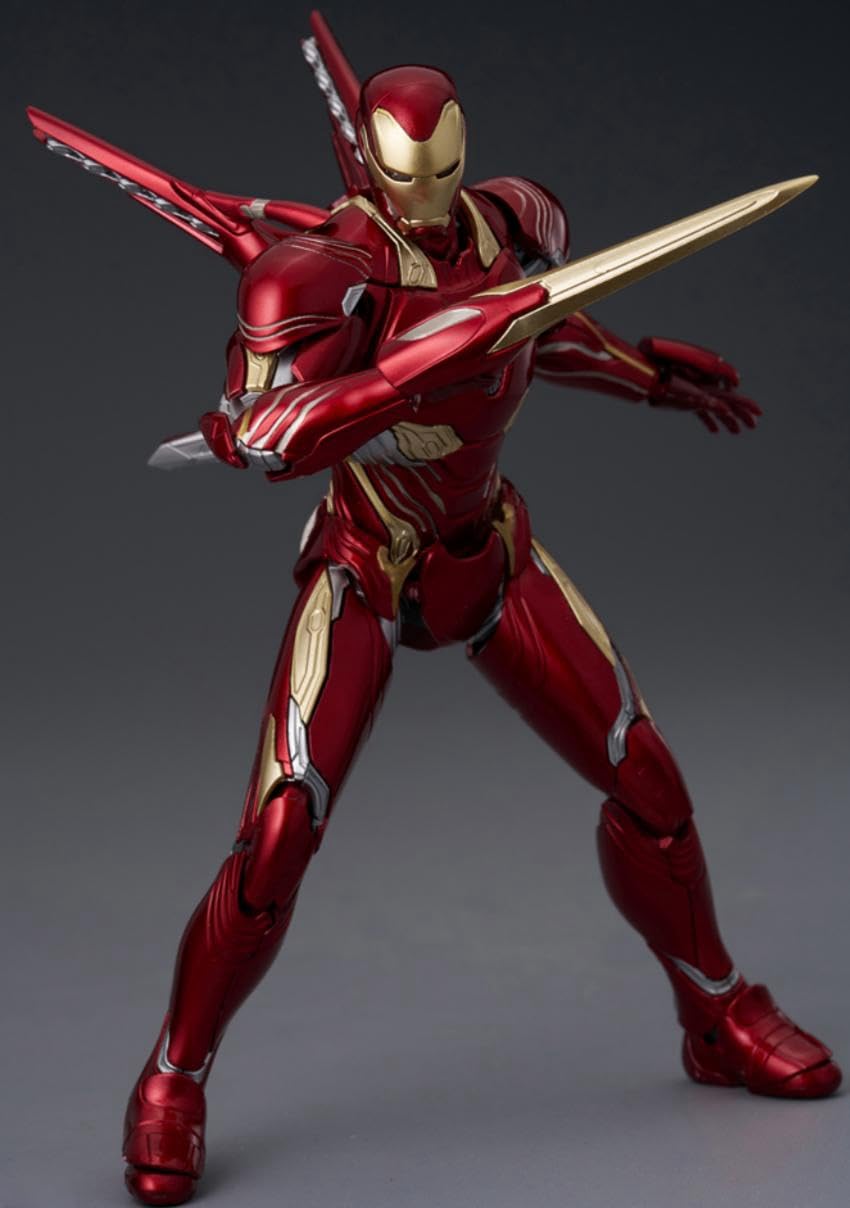 Kits de modelos de plástico MLFB: figuras de acción coleccionables de Iron Man