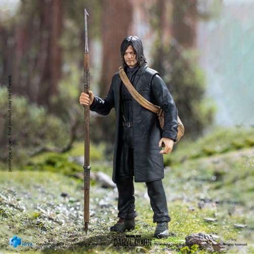 Hiya Full Set: Daryl Dixon, figura de acción masculina en miniatura a escala 1:18