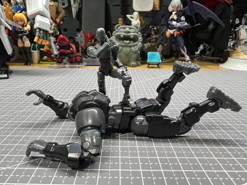 Kits de modelos de plástico de Warriors Workshop: Figuras de acción coleccionables a escala 1:30 del soldado humanoide de asistencia "G" de Loyalty