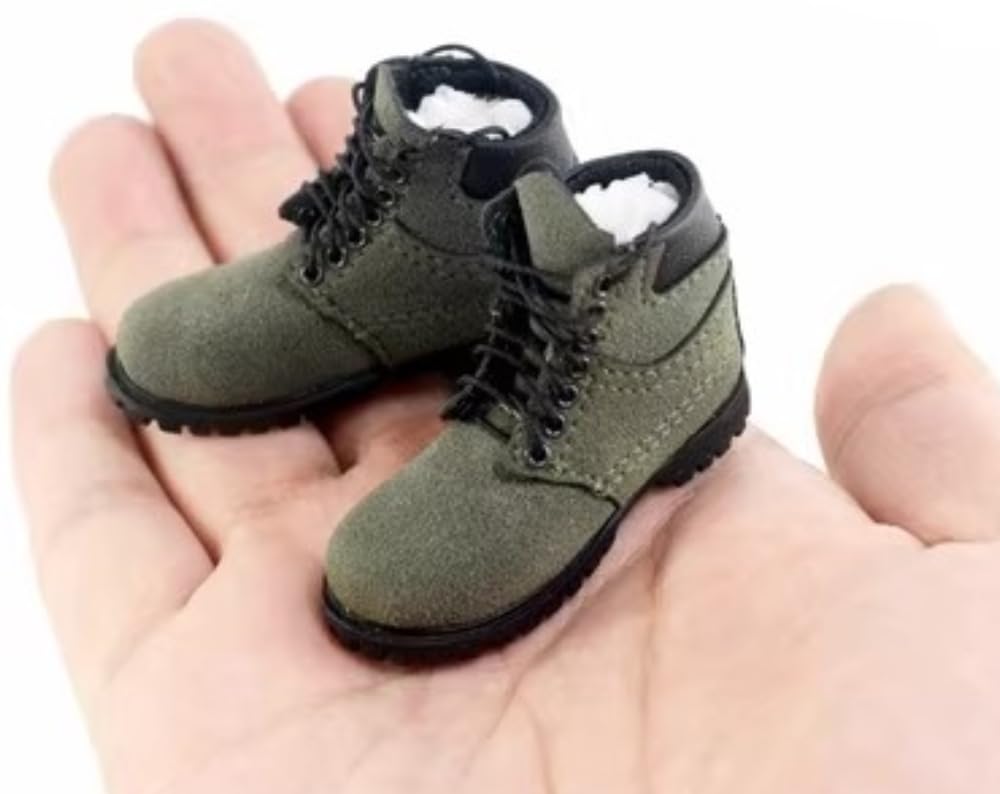 Accesorio para figura a escala 1/6: Botas de senderismo para hombre, zapatos, miniatura coleccionable