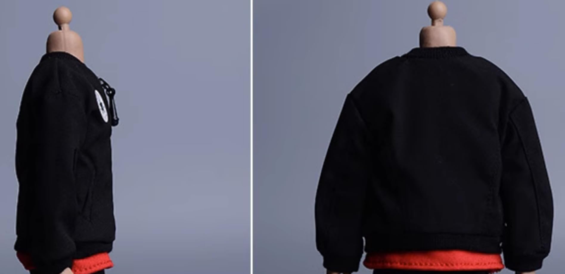 Ropa para muñeca a escala 1/12: abrigo de Jack, accesorio coleccionable