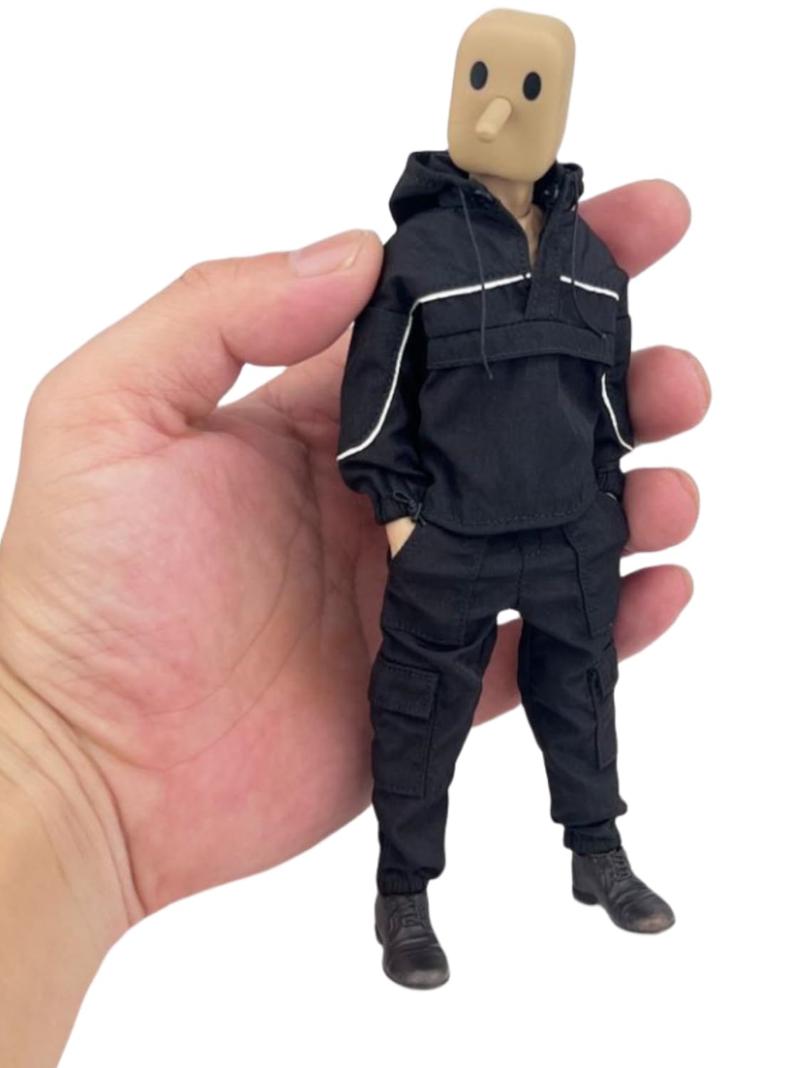 Ropa para muñecas a escala 1/12: pantalones cortos y mangas cortas, accesorio coleccionable