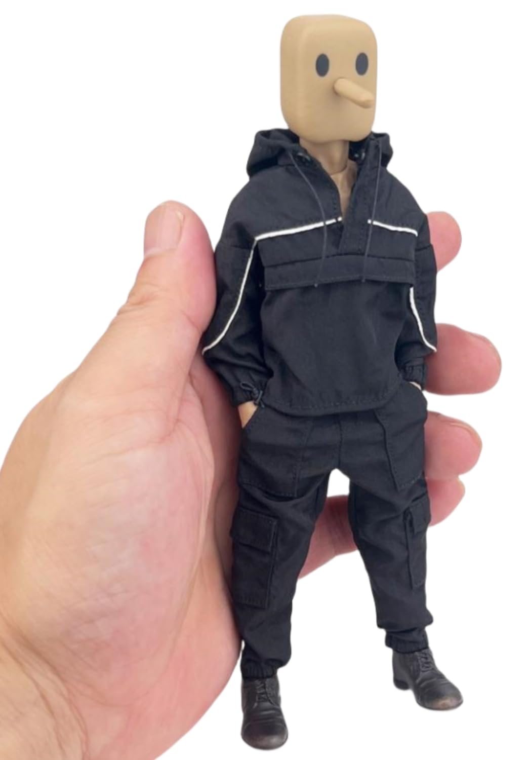 Ropa para muñecas a escala 1/12: pantalones cortos y mangas cortas, accesorio coleccionable