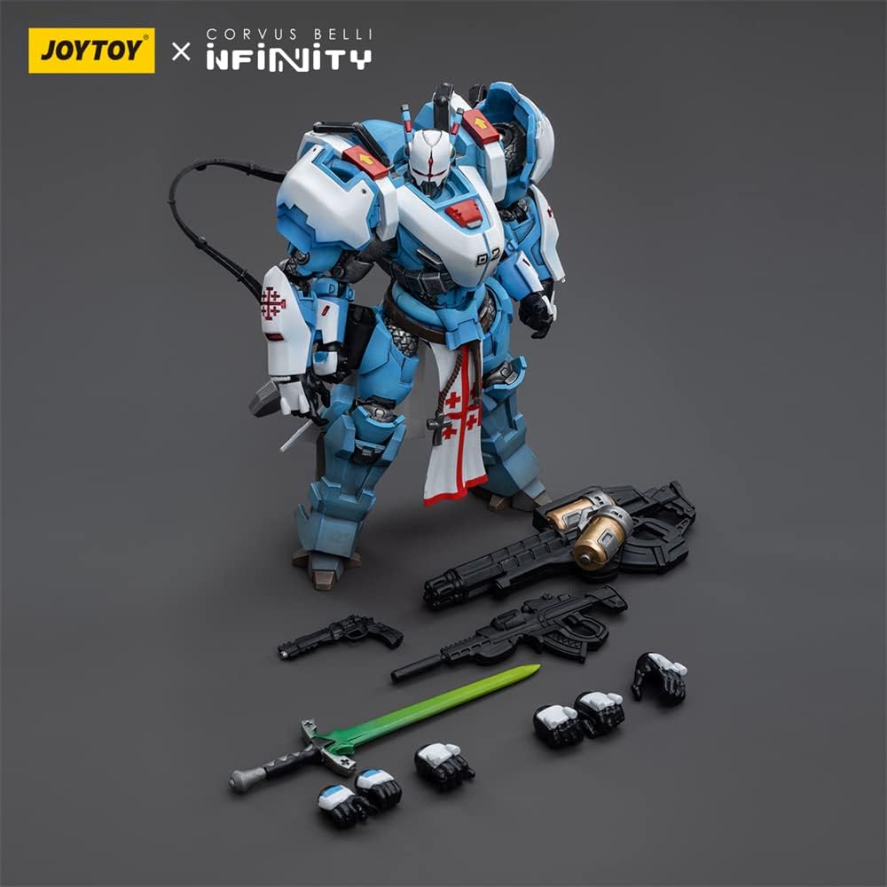Figurine de collection JoyToy Infinity PanOceania Chevalier du Saint-Sépulcre à l'échelle 1:18
