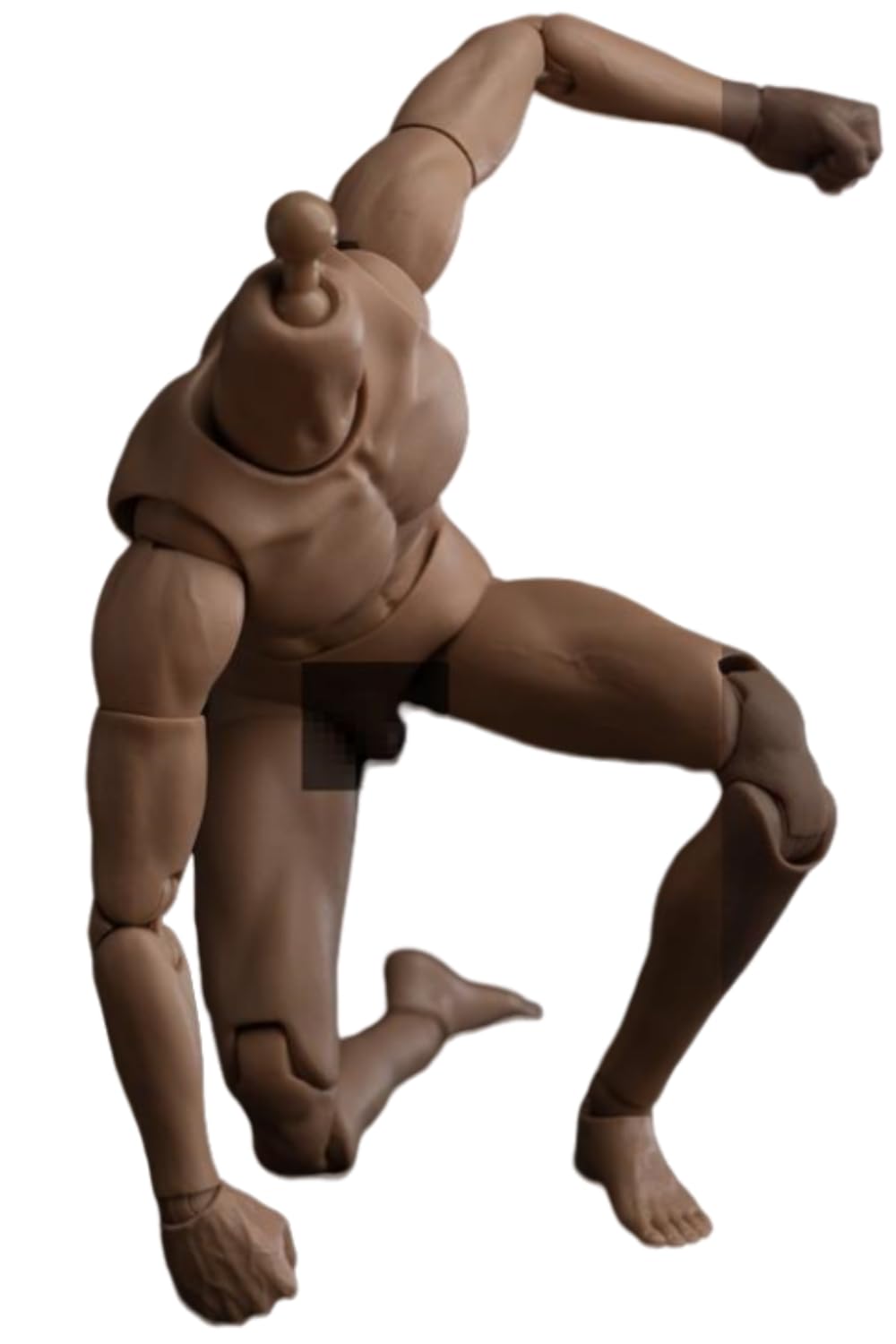 Figura de acción masculina a escala 1:6 - Cuerpo alto y regordete, cuerpo duradero AT020 Pro