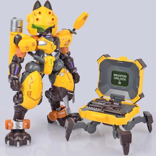 Kits de modelos de plástico XIAOT x Iron Roars: Super-Maneuver Armored Walker, figuras de acción coleccionables de Ryou