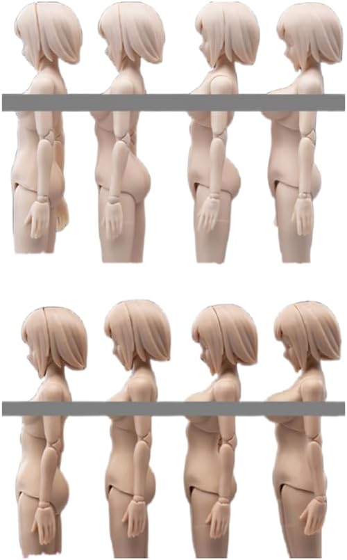 86TOYS Longshan Metal T86-ST03A Female Half-Seamless Action Figure Body - Tall and Plump Body Shape Large Bust and Pale skin