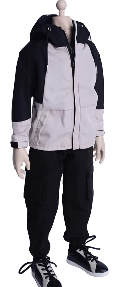 Ropa para muñeca a escala 1/12: pantalones cargo, accesorio coleccionable