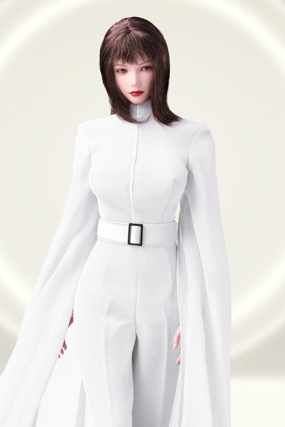 Ropa para muñeca a escala 1/6: Conjunto de vestido de noche para figura de acción coleccionable de 12 pulgadas