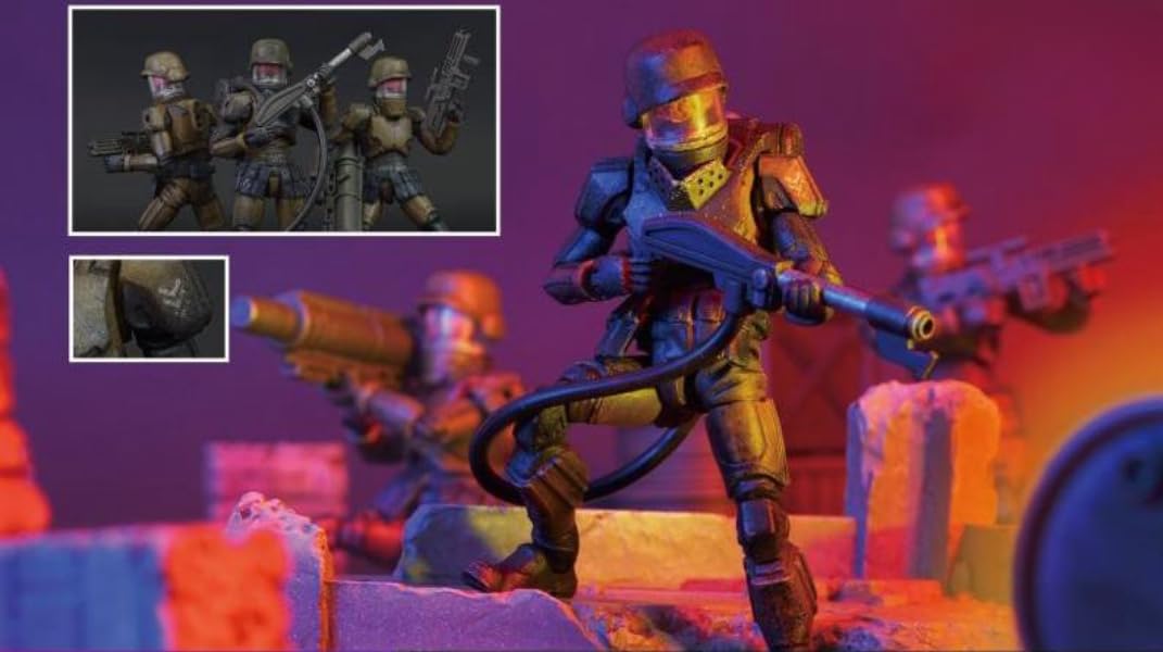 Figura coleccionable de Toys Alliance: Acid Rain World Annex 2179: Cortex Commander - Transcranial Tyrant Figura de acción en miniatura 1:18