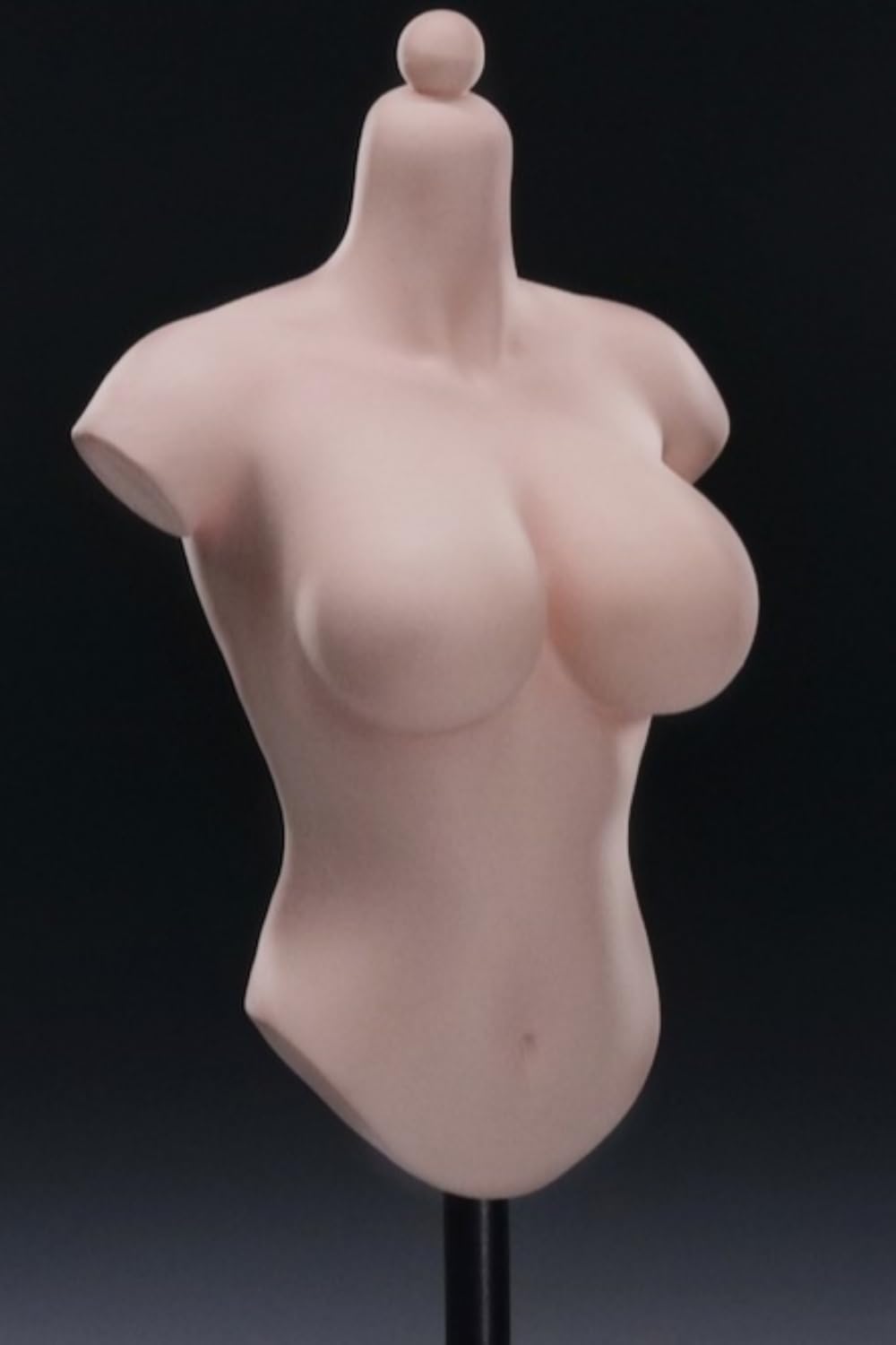 YMTOYS - Figura de cuerpo completo femenino a escala 1:6 para esculturas de cabeza, piel clara