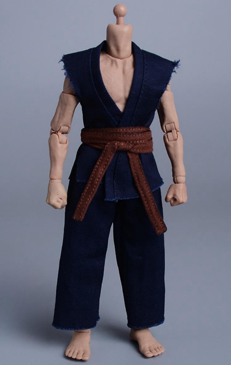 Figura de acción coleccionable de 6 pulgadas ATStory a escala 1/12. Ropa para muñeca: traje de combate y cinturón.