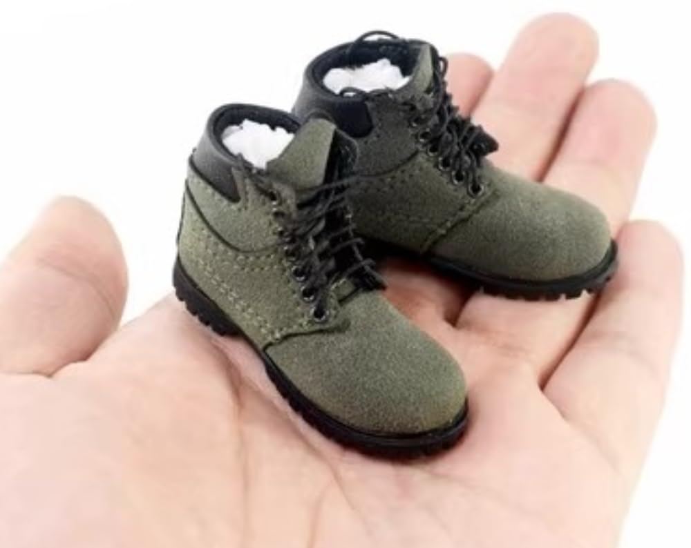 Accesorio para figura a escala 1/6: Botas de senderismo para hombre, zapatos, miniatura coleccionable