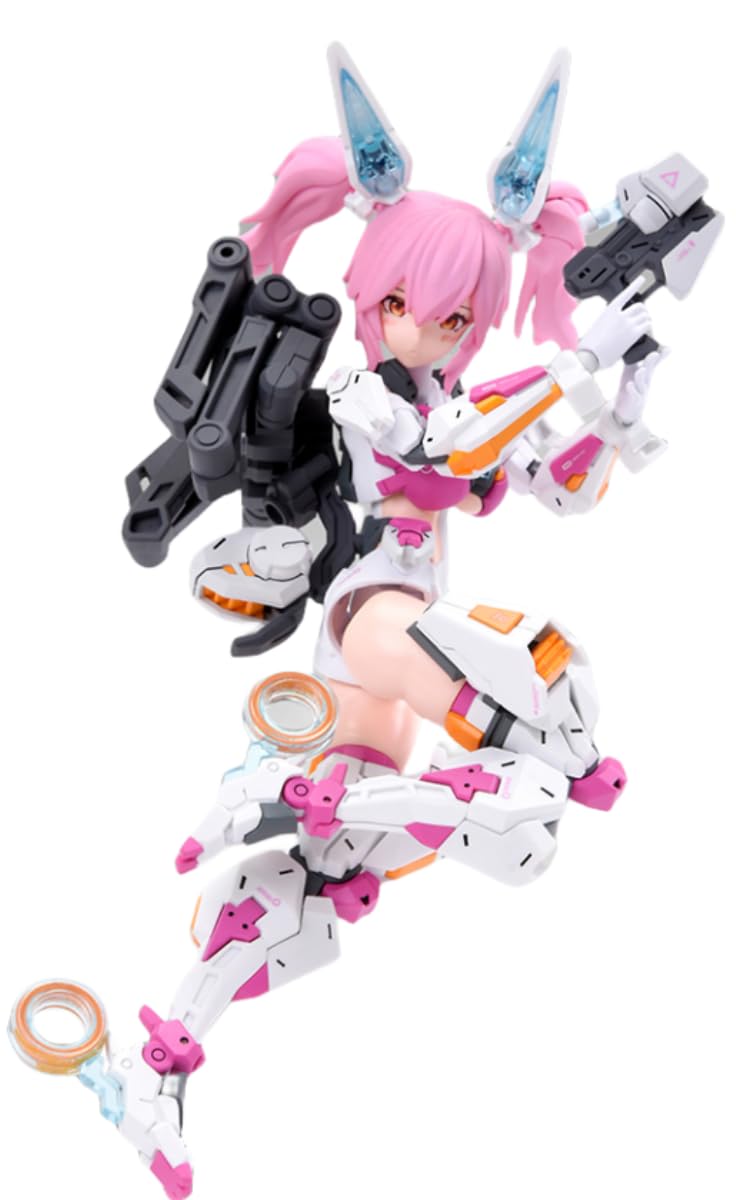 Maquetas de plástico de Nuke Matrix: Cyber Forest Fantasy Girls, unidad de ataque de largo alcance FOX, Vivienne Hyh, Mecha Musume, figuras de acción coleccionables a escala 1:12 de estilo anime
