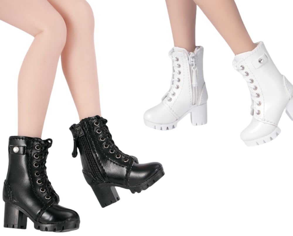 Accesorio de figura de acción a escala 1/6: Botas largas de mujer, miniatura coleccionable