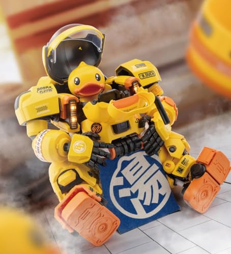 Kits de modelos de plástico B.Duck × SOSKILL: Figuras de acción coleccionables de patos SPA