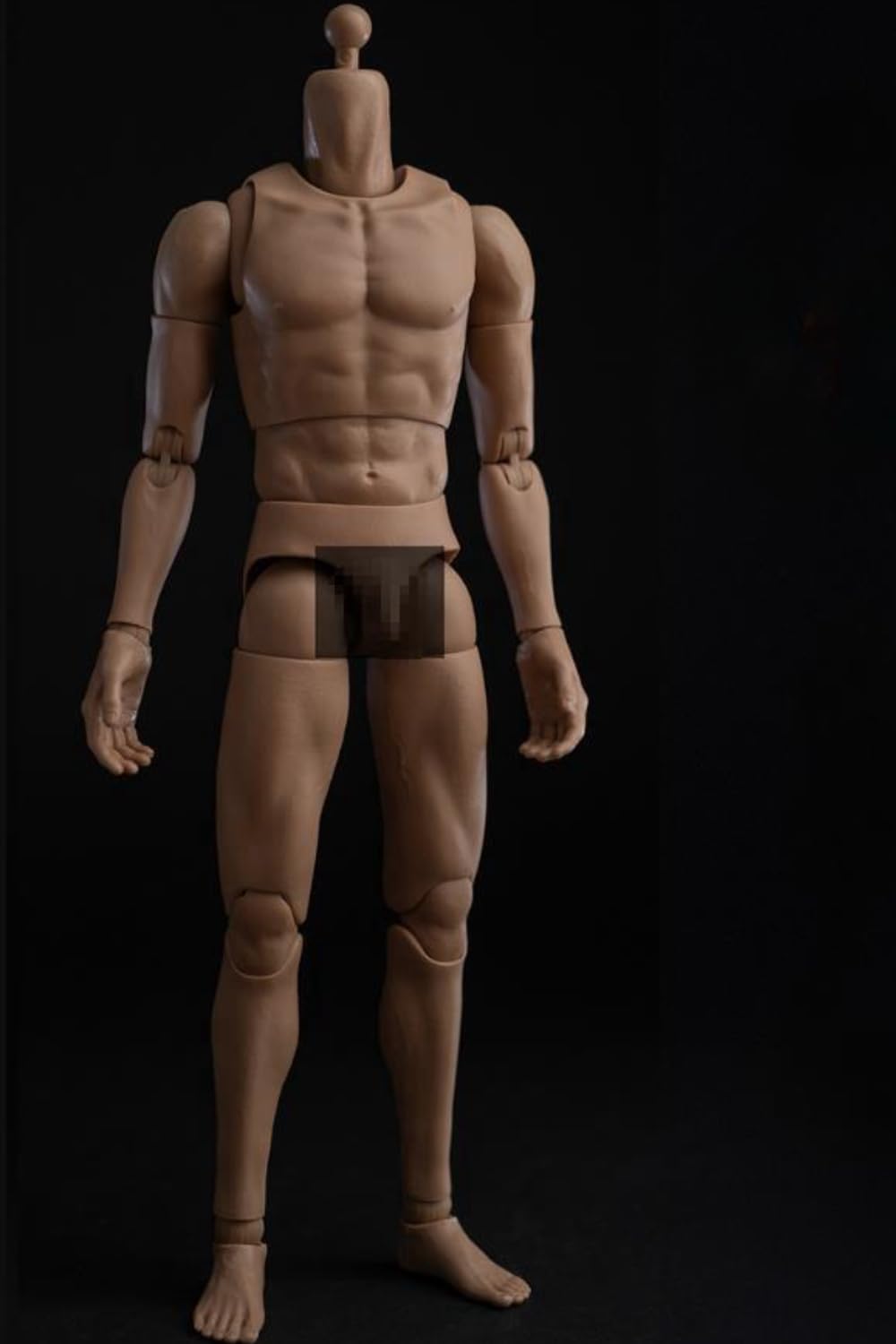 Figura de acción masculina a escala 1:6 - Cuerpo alto y regordete, cuerpo duradero AT020 Pro