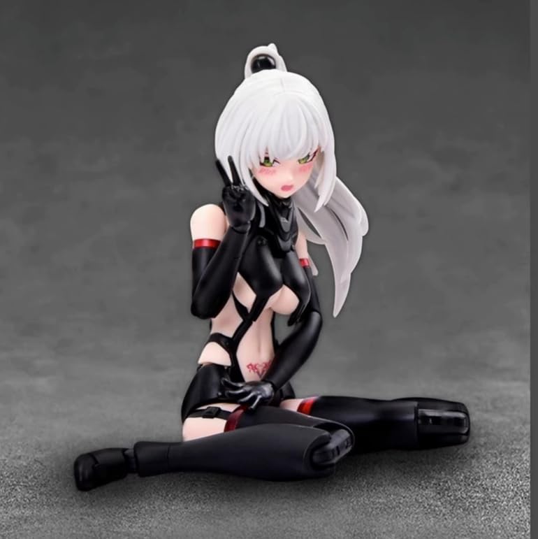 Kits de modelos de plástico de Nuke Matrix: Ángeles de asalto: Chu Feng BEE, Liu Li, Mecha Musume, figuras de acción femeninas coleccionables a escala 1:12 estilo anime