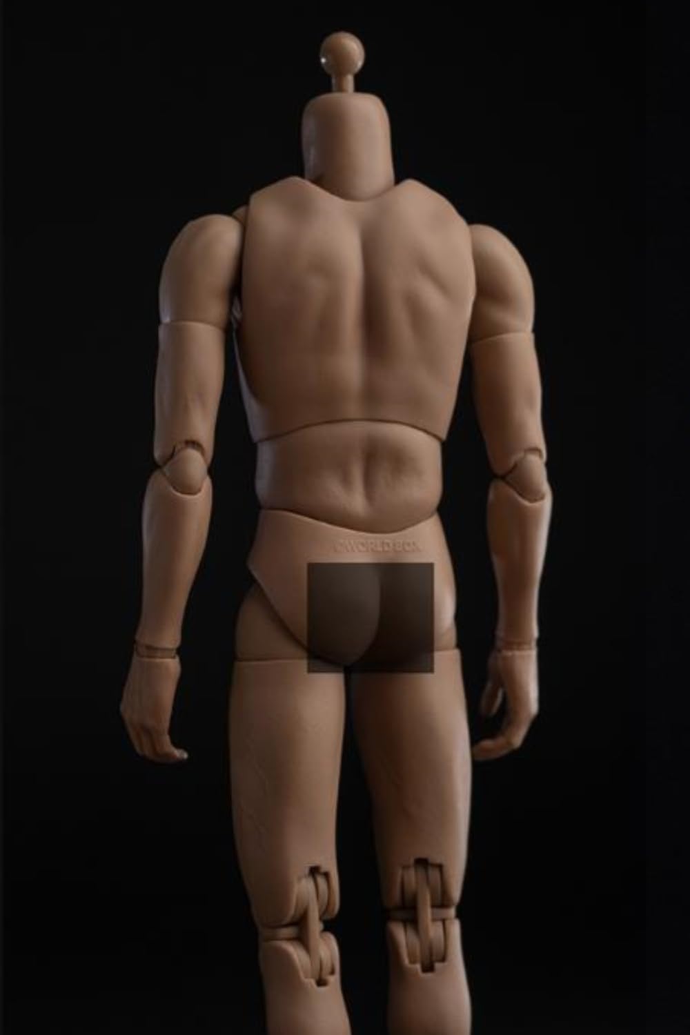 Figura de acción masculina a escala 1:6 - Cuerpo alto y regordete, cuerpo duradero AT020 Pro