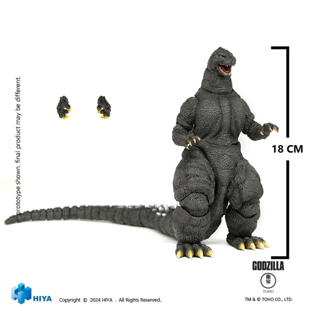 Figura de acción coleccionable de Hiya Toys Godzilla vs. King Ghidorah: Godzilla Hokkaido Ver. EBG0276