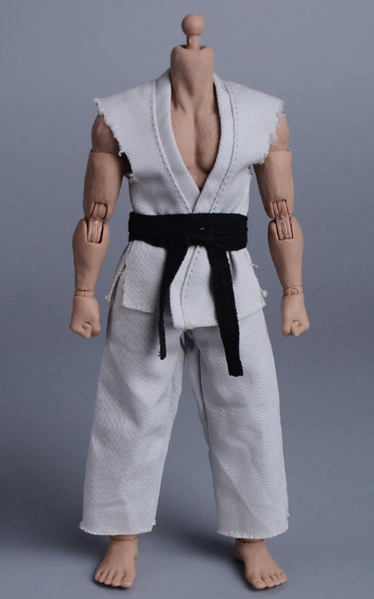 Figura de acción coleccionable de 6 pulgadas ATStory a escala 1/12. Ropa para muñeca: traje de combate y cinturón.
