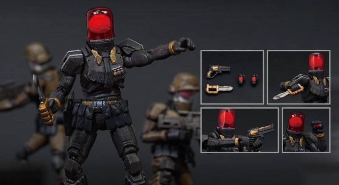 Figura coleccionable de Toys Alliance: Acid Rain World Annex 2179: Cortex Commander - Transcranial Tyrant Figura de acción en miniatura 1:18