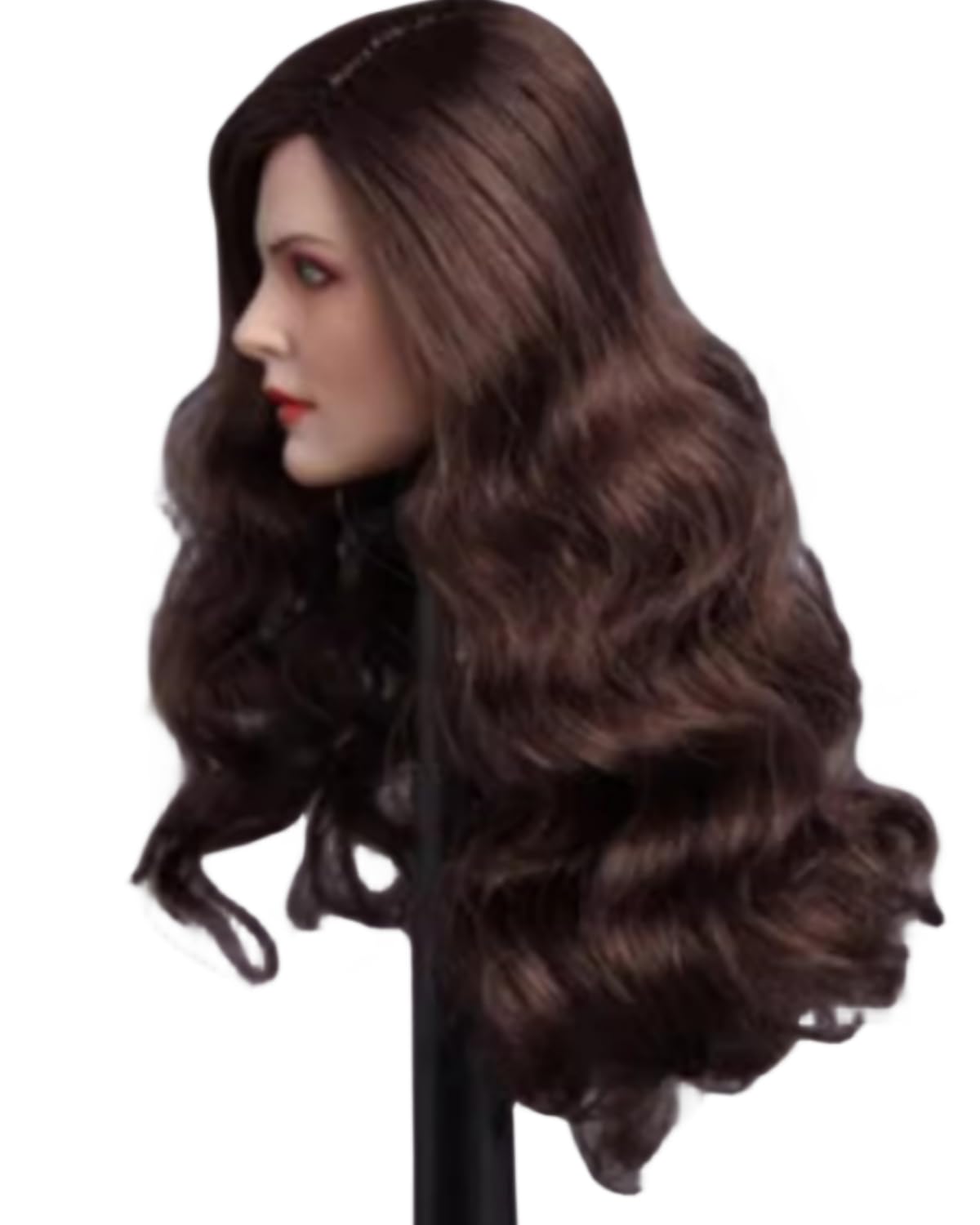 Escultura de cabeza femenina a escala 1:6, escultura de cabeza de niña europea para figuras de acción de 12 pulgadas GC006A