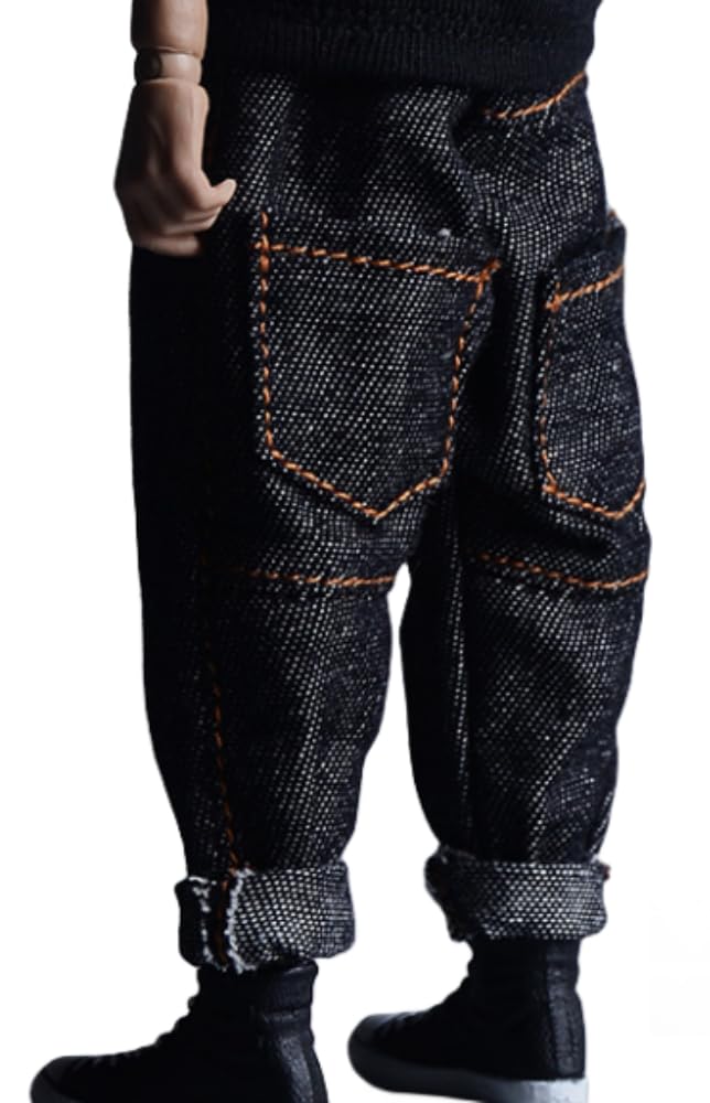 Figura a escala 1/12 Ropa para muñecas: Conjunto de mezclilla Harlan coleccionable