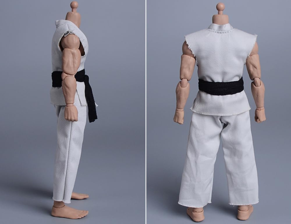 Figura de acción coleccionable de 6 pulgadas ATStory a escala 1/12. Ropa para muñeca: traje de combate y cinturón.