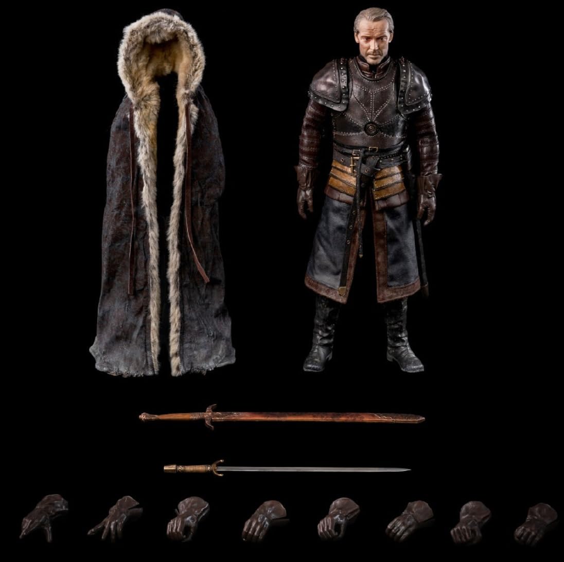 Figura de acción coleccionable a escala 1:6 de Daenerys/Sansa/Ser Jorah/Joffrey de Juego de Tronos de ThreeZero