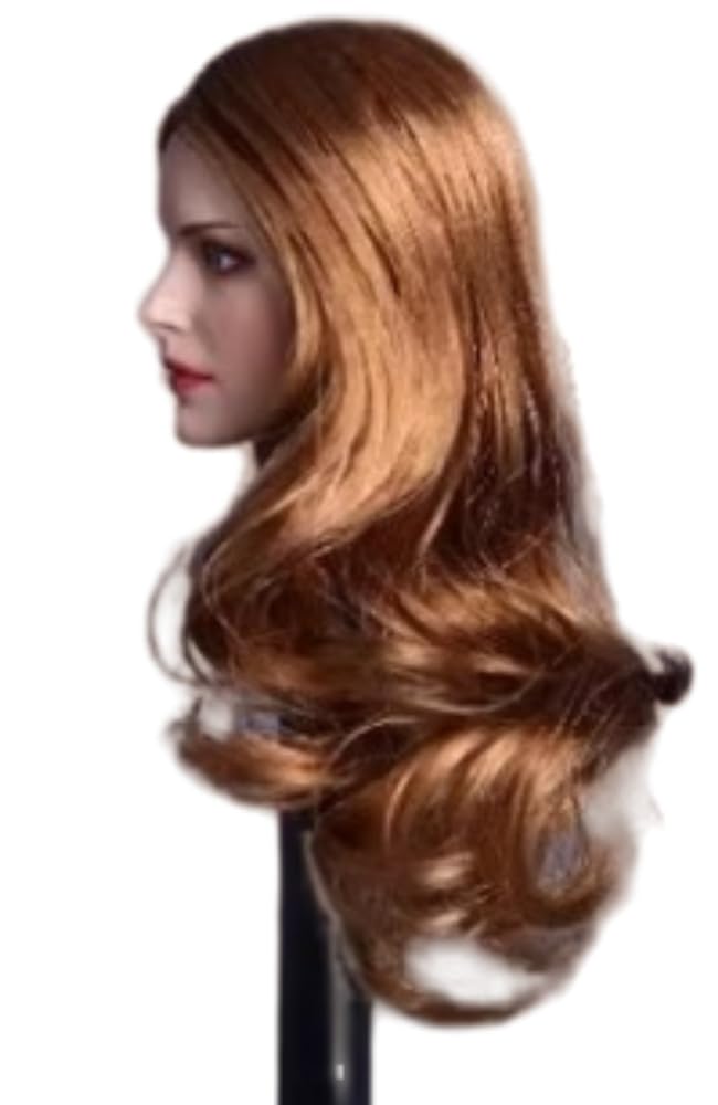 Escultura de cabeza femenina a escala 1:6, escultura de cabeza de niña europea para figuras de acción de 12 pulgadas GC005A