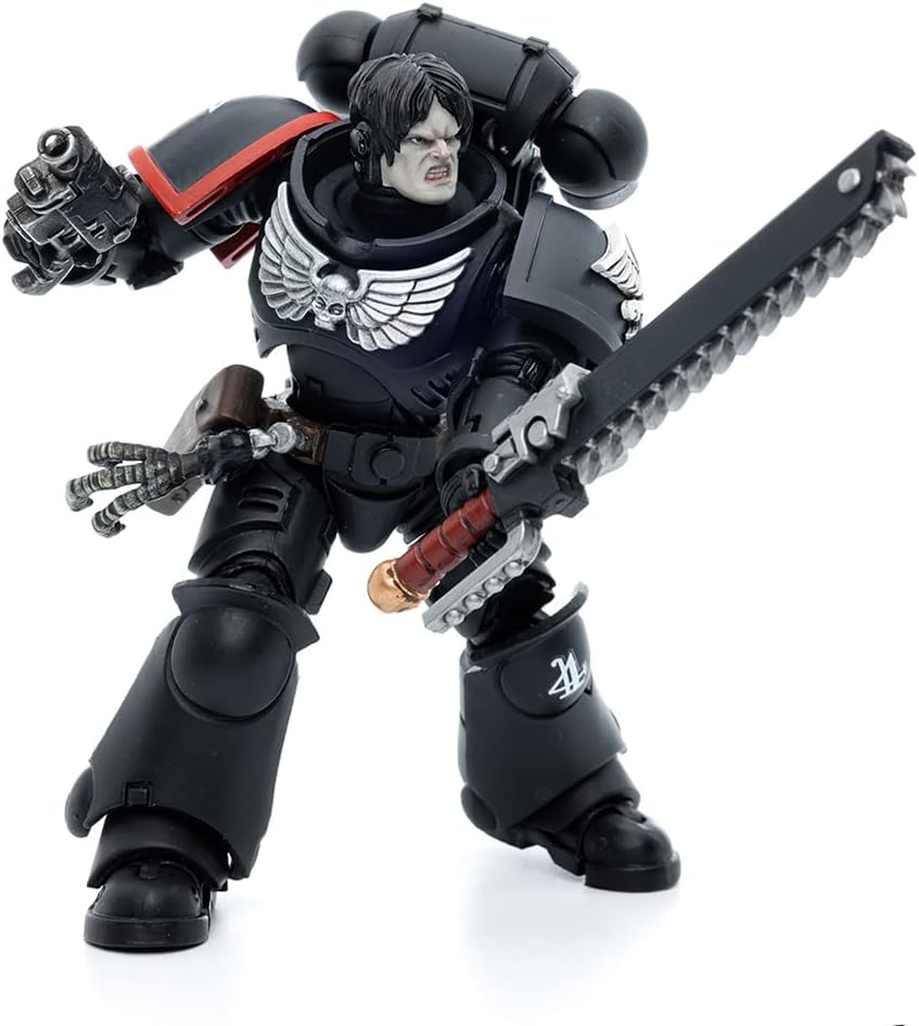 Figurines d'action JoyToy 40K sous licence officielle à l'échelle 1/18, série complète Colvane, Raven Guard