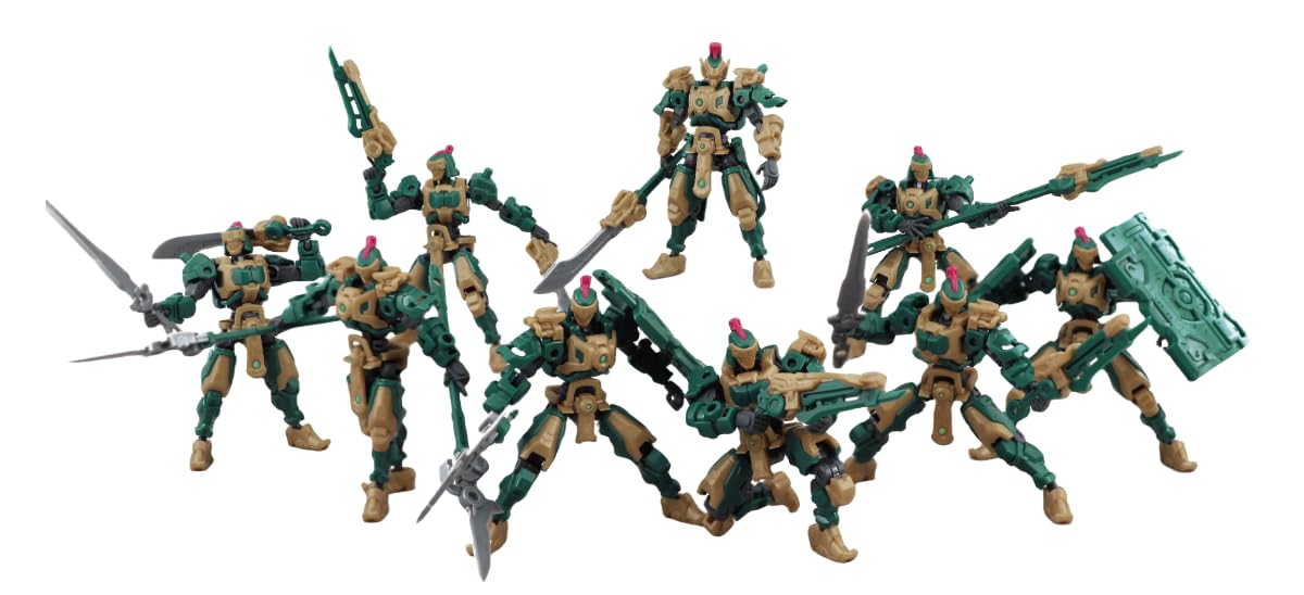 Kits de modelos de plástico KEMO FIFTYSEVEN: marionetas blindadas, figuras de acción