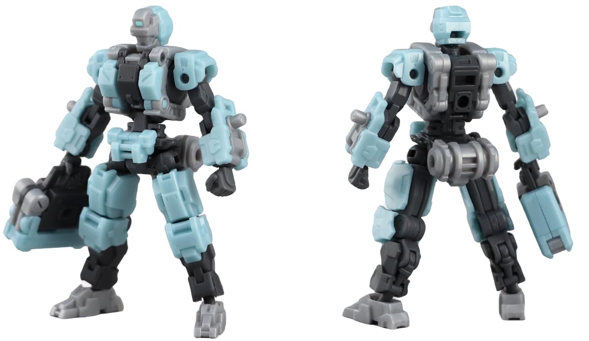 Kits de modelos de plástico KEMO FIFTYSEVEN: marionetas blindadas, figuras de acción
