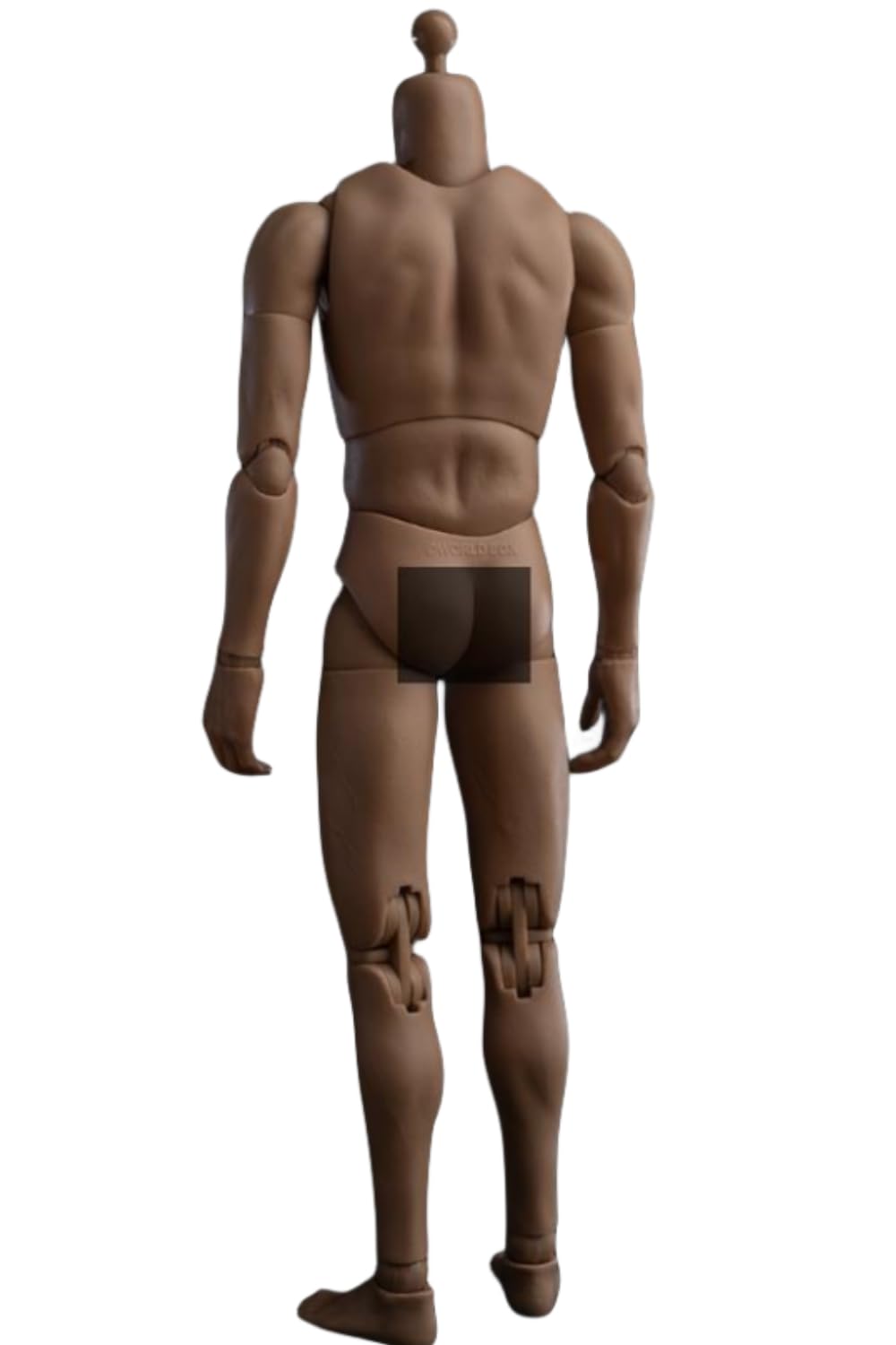 Figura de acción masculina a escala 1:6 - Cuerpo alto y regordete, cuerpo duradero AT020 Pro