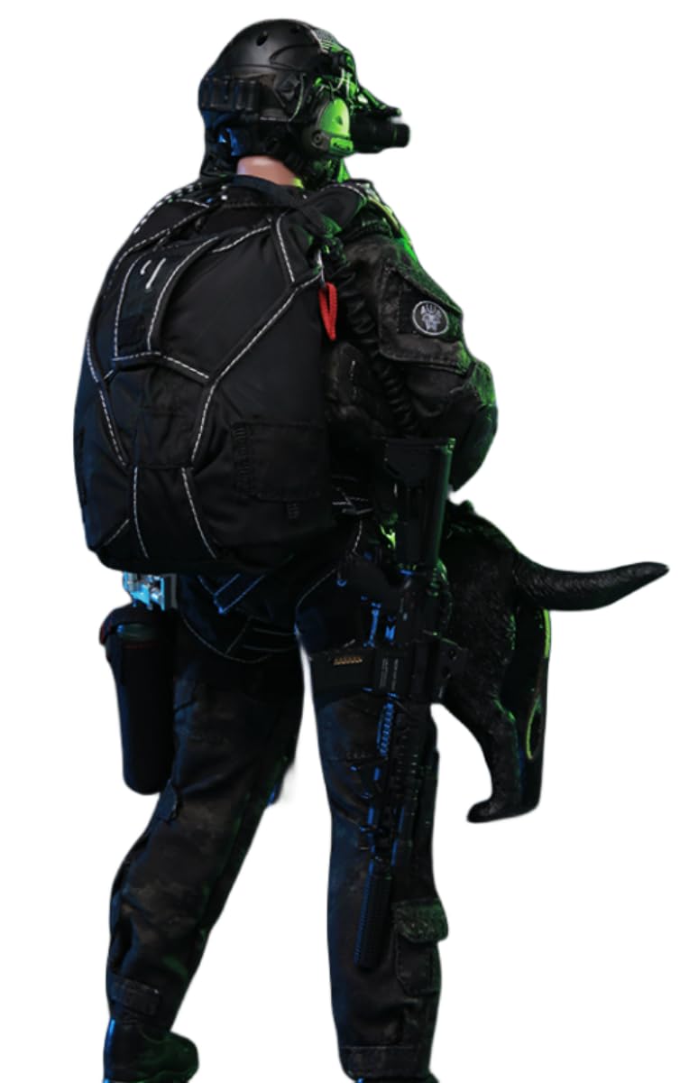 Figura coleccionable de Minitimes Toys: Figura miniatura del equipo Seal a escala 1:6