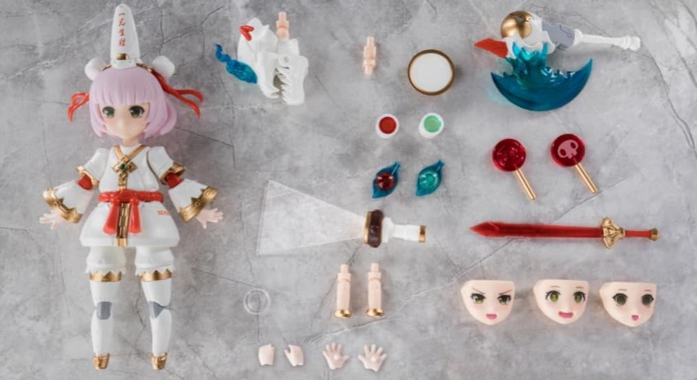 Maquetas de plástico de Eastern Model: Impermanence en blanco y negro, ATK Girl, Mecha Musume, figuras de acción coleccionables estilo anime a escala 1:12